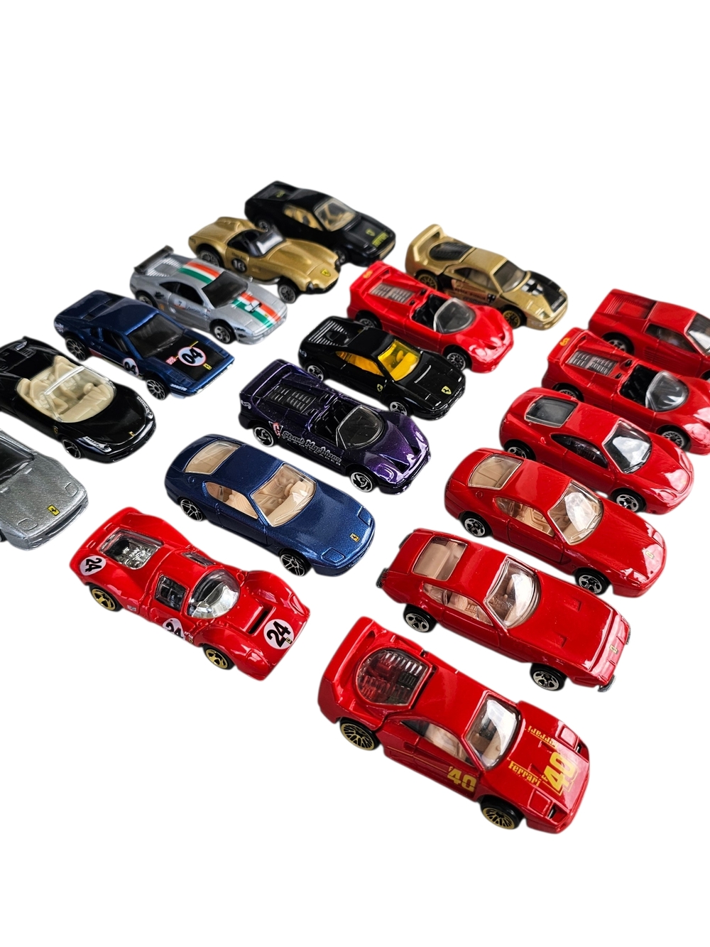 Hot Wheels Ferrari Lot x18 Older Models F40 F50 Enzo 458 360 Diecast